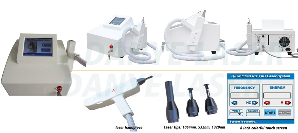 Classic Q switch Laser tattoo removal device (5)